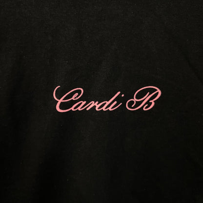 Cardi B Caught in the Drama "Little Miss Drama Tour" Graphic T-Shirt Medium