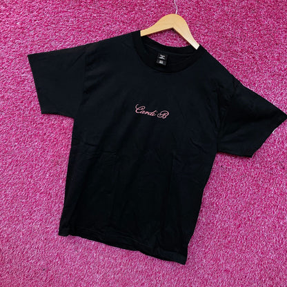Cardi B Caught in the Drama "Little Miss Drama Tour" Graphic T-Shirt Medium