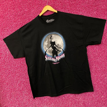 Pretty Guardian Sailor Moon Silhouette Anime T-Shirt 2XL