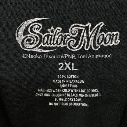 Pretty Guardian Sailor Moon Silhouette Anime T-Shirt 2XL