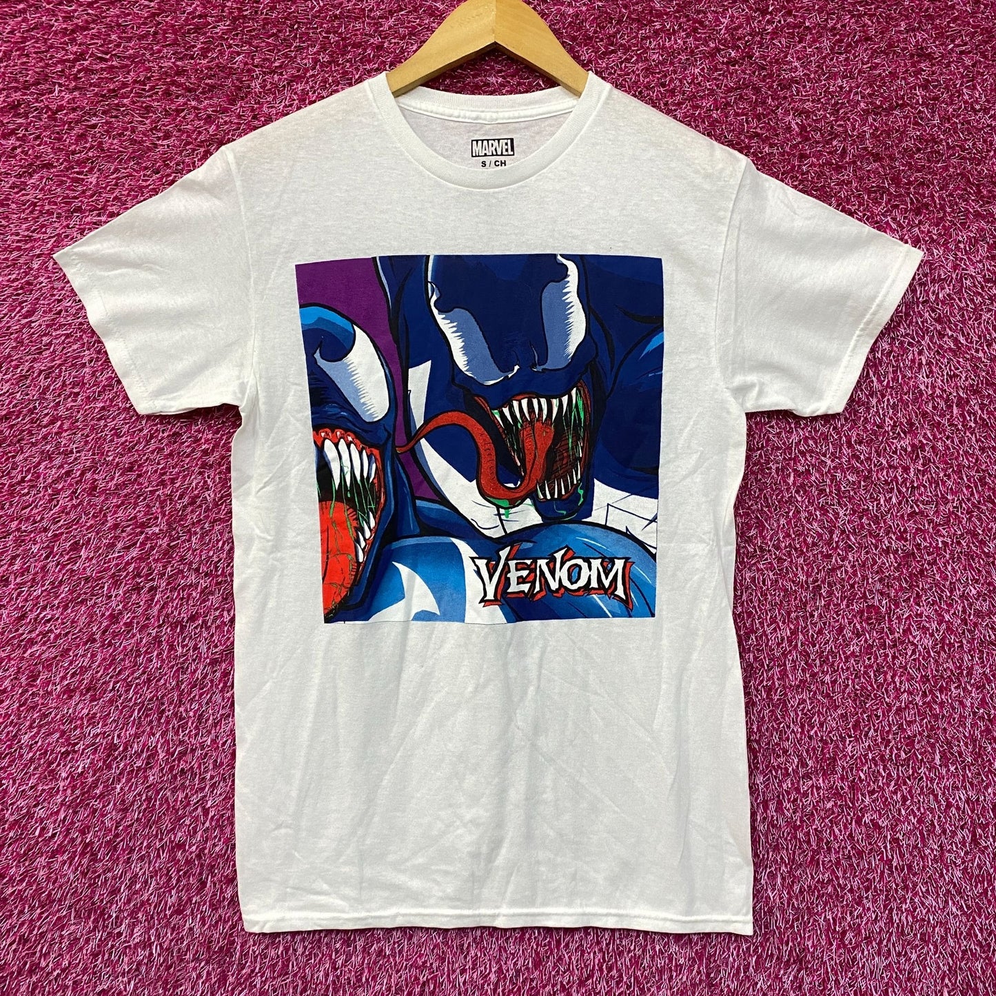 Marvel Comics Venom Spider-Man Villain T-Shirt Small