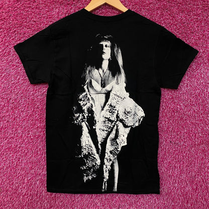 Lady Gaga Black & White Portrait Graphic T-Shirt Small