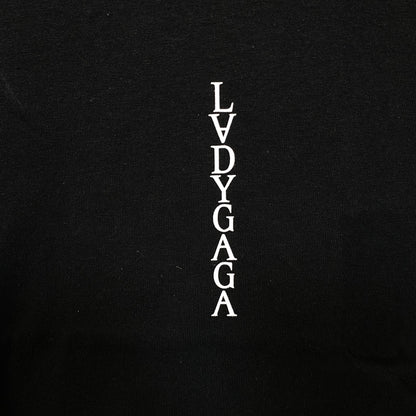 Lady Gaga Black & White Portrait Graphic T-Shirt Small