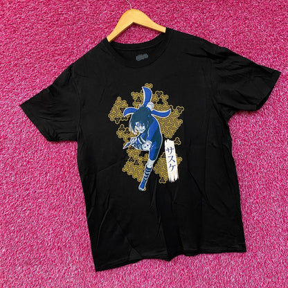 Naruto Sasuke Uchiha Graphic Design Anime T-Shirt Large