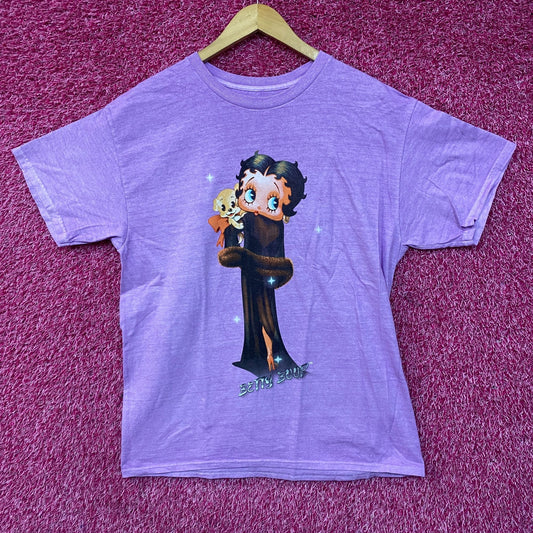 Betty Boop and Pudgy Vintage Style T-Shirt Medium