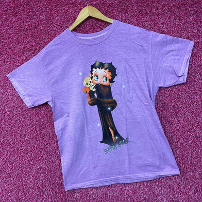 Betty Boop and Pudgy Vintage Style T-Shirt Medium