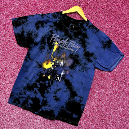 Prince and the Revolution Purple Rain Soul Rock Tie Dye L