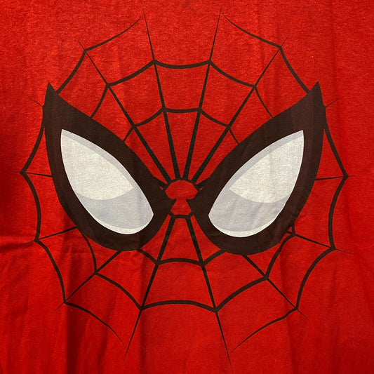 Marvel Spider-Man Amazing Face Mask T-Shirt Small