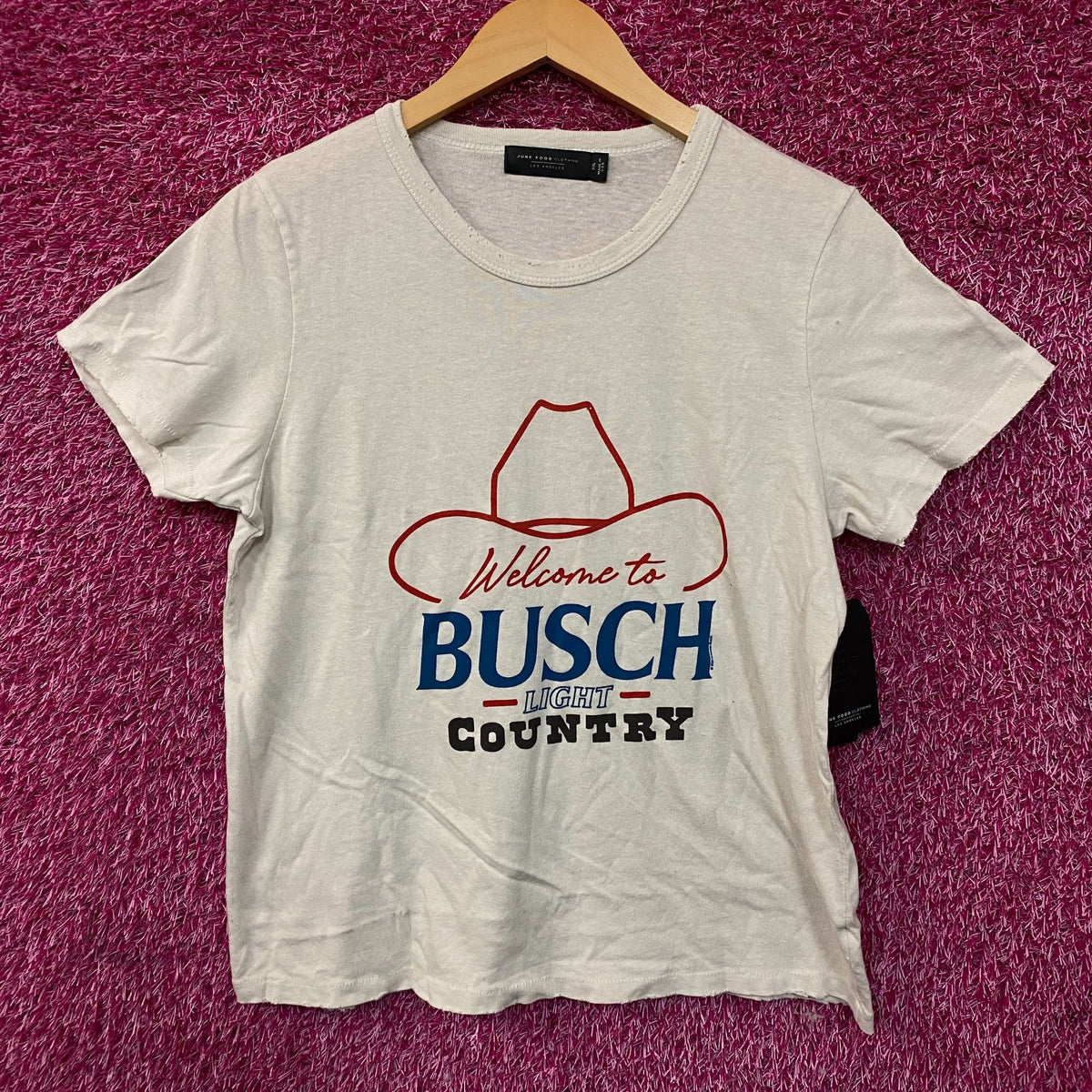 Welcome To Busch Light Country Vintage Style Women's T-Shirt 2XL