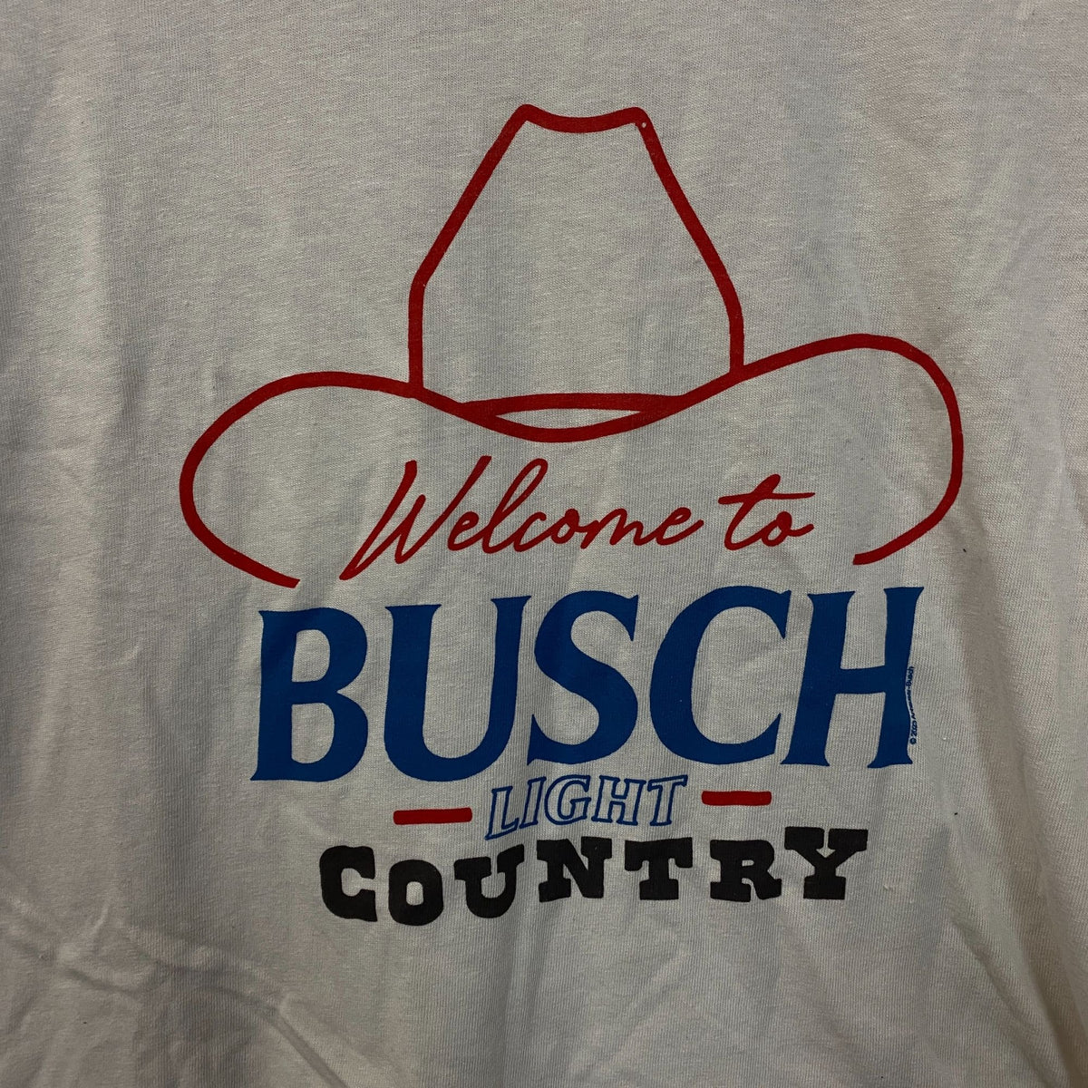 Welcome To Busch Light Country Vintage Style Women's T-Shirt 2XL