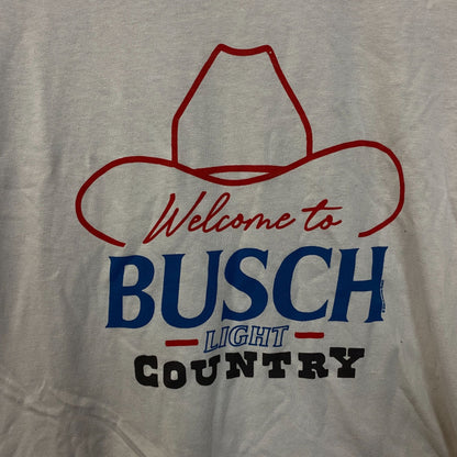Welcome To Busch Light Country Vintage Style Women's T-Shirt 2XL