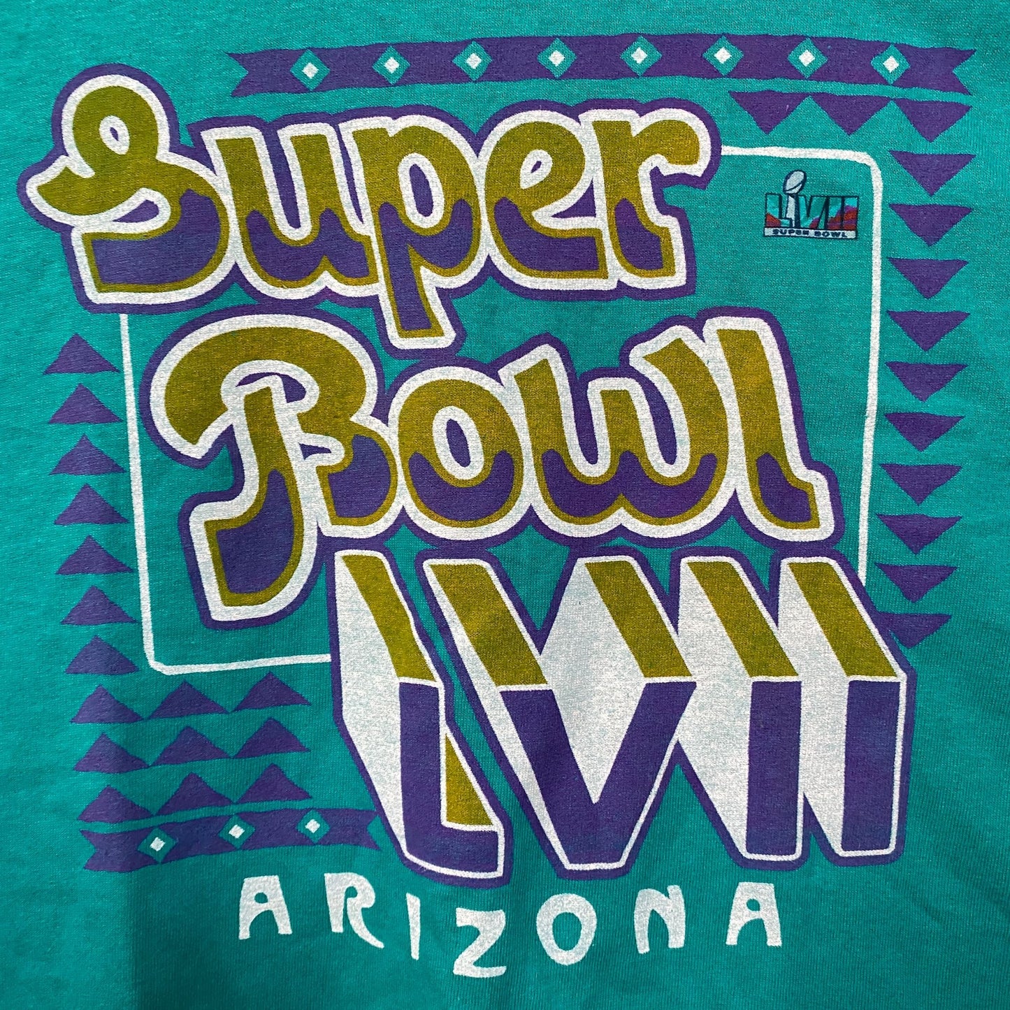 Super Bowl LVII Arizona Battle in the Desert Crop Shirt XL
