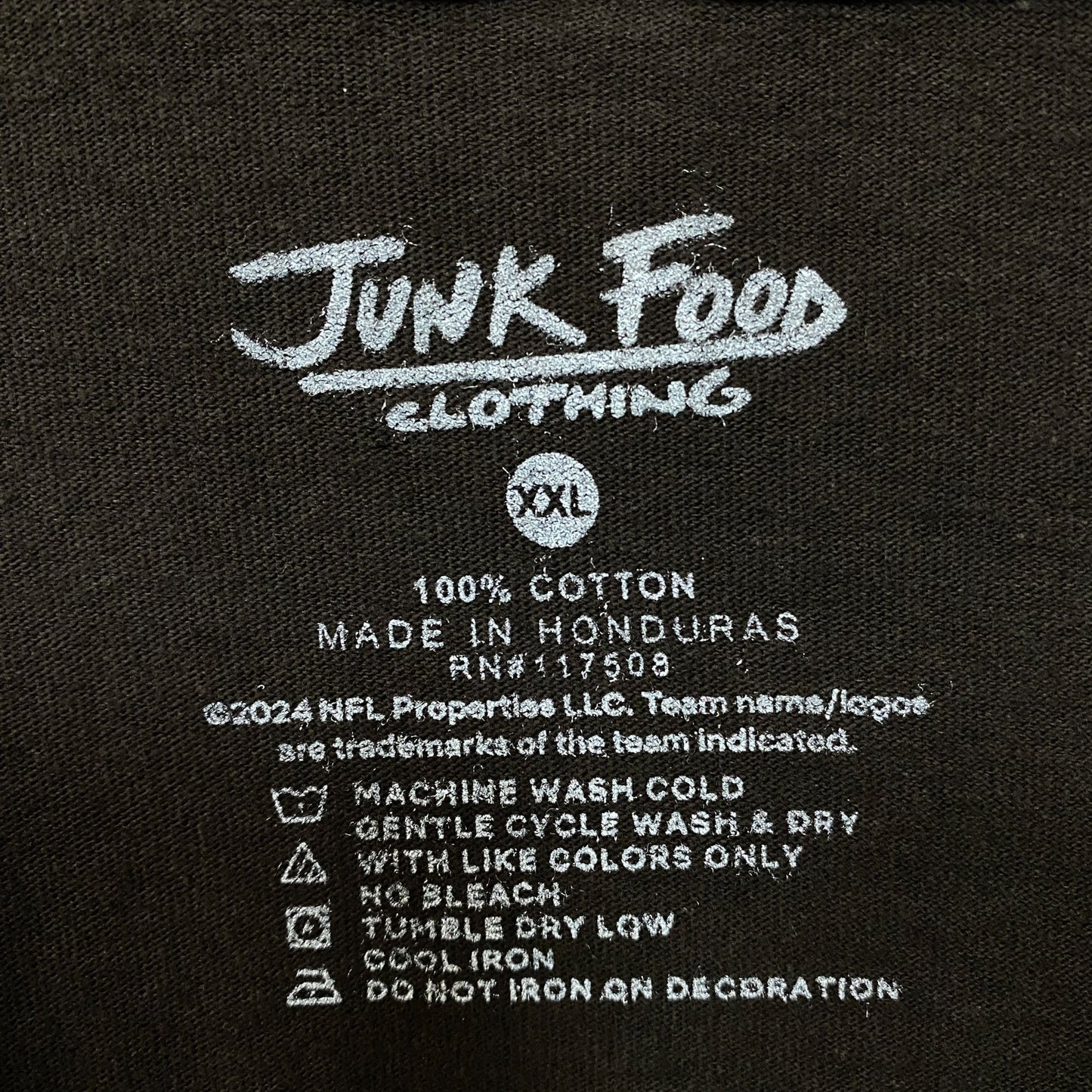 NFL Franchise AFC North Cleveland Browns T-Shirt XXL