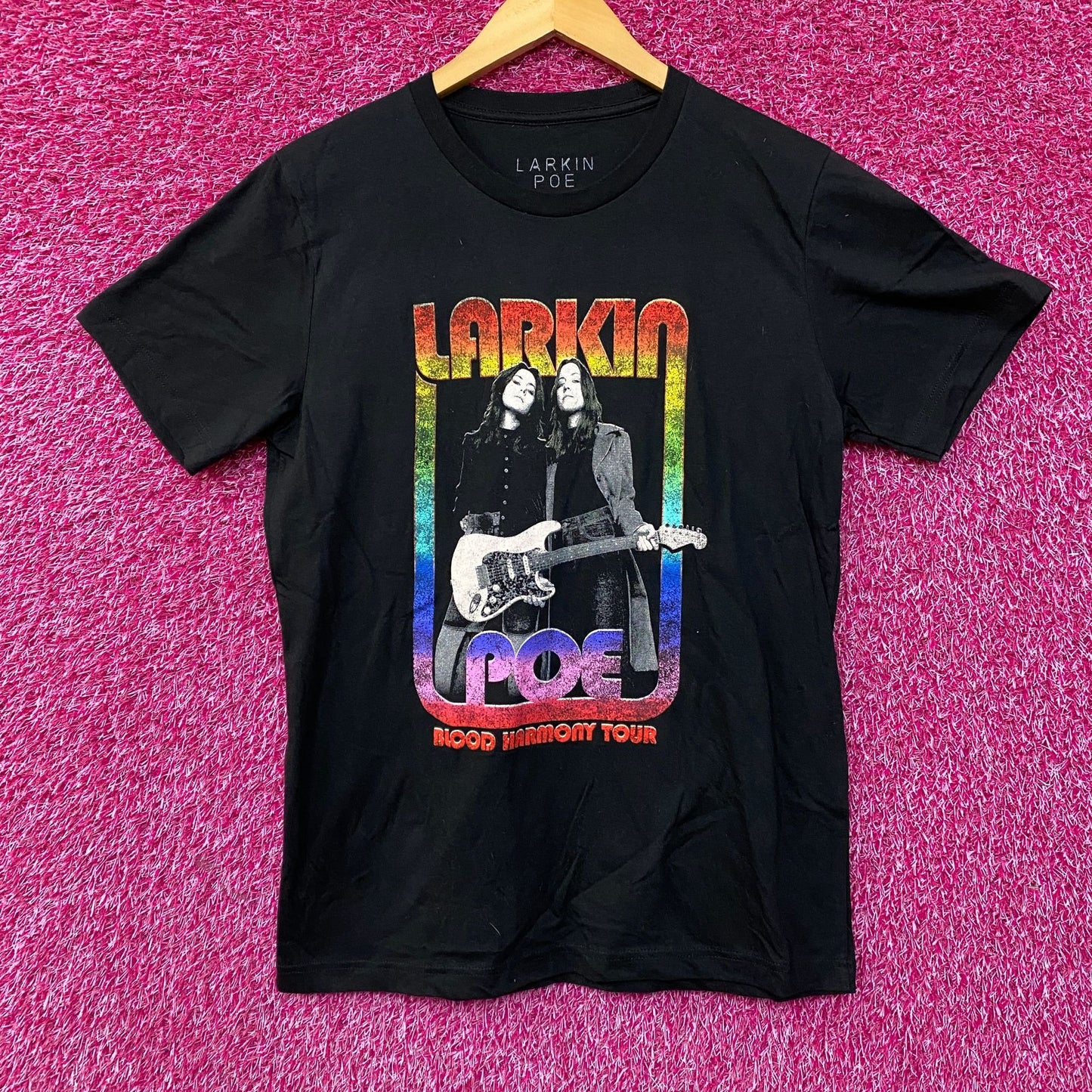 Larkin Poe Blood Harmony Tour T-Shirt Medium