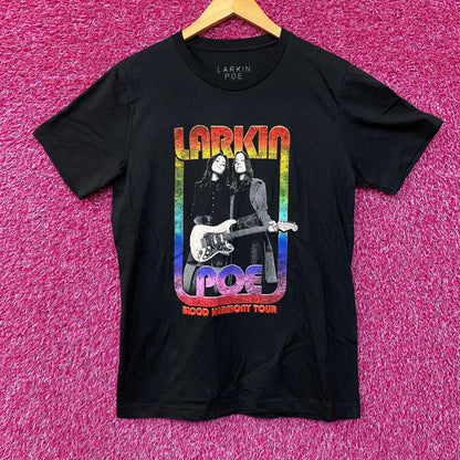 Larkin Poe Blood Harmony Tour T-Shirt Medium