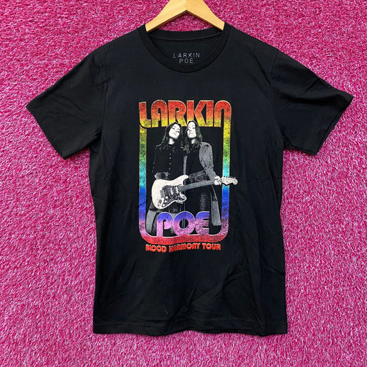 Larkin Poe Blood Harmony Tour T-Shirt Medium