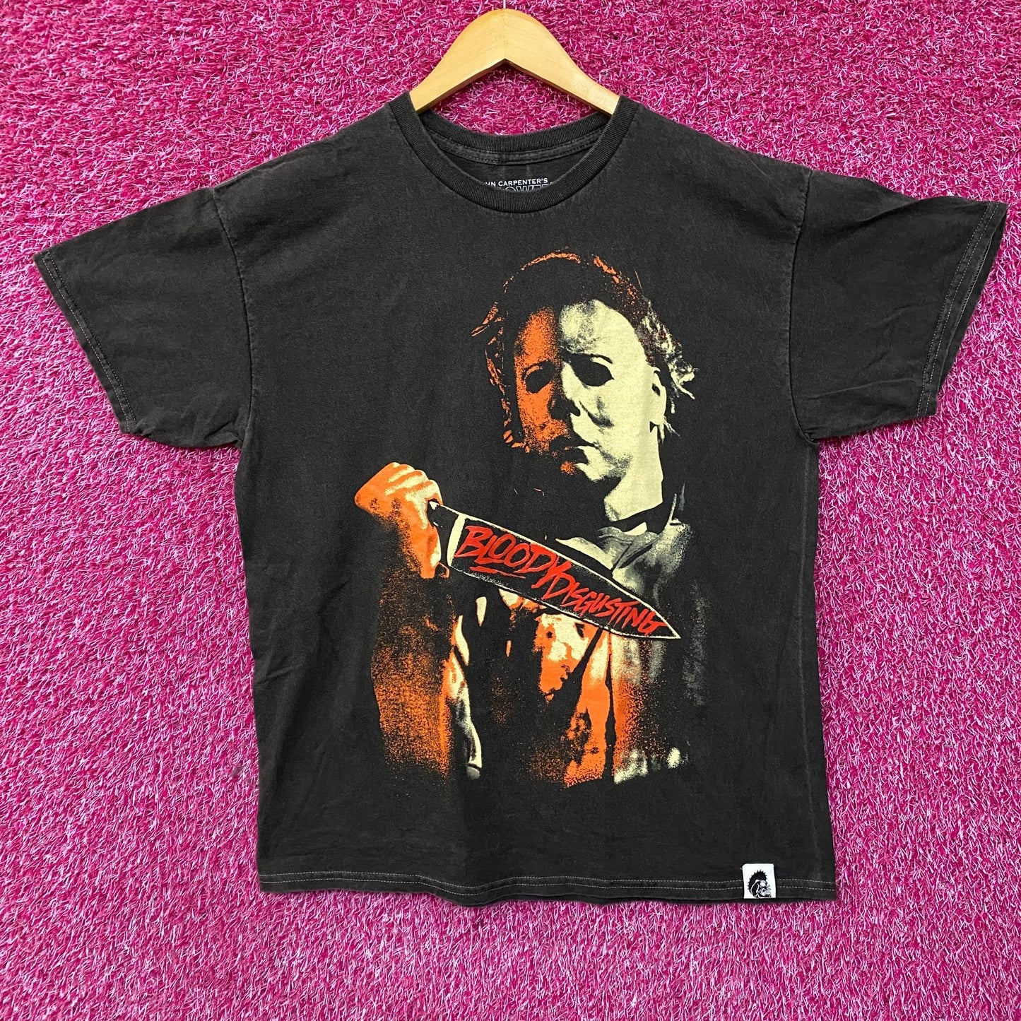 Bloody Disgusting John Carpenter's Halloween Micheal Myers T-Shirt Large