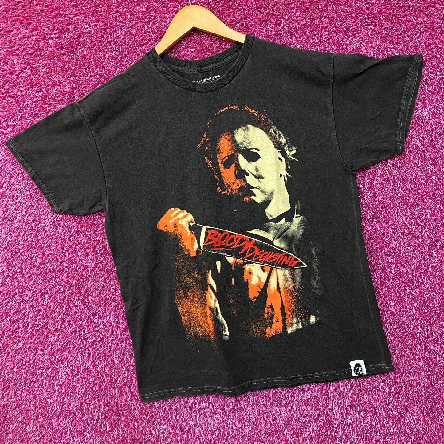 Bloody Disgusting John Carpenter's Halloween Micheal Myers T-Shirt Large
