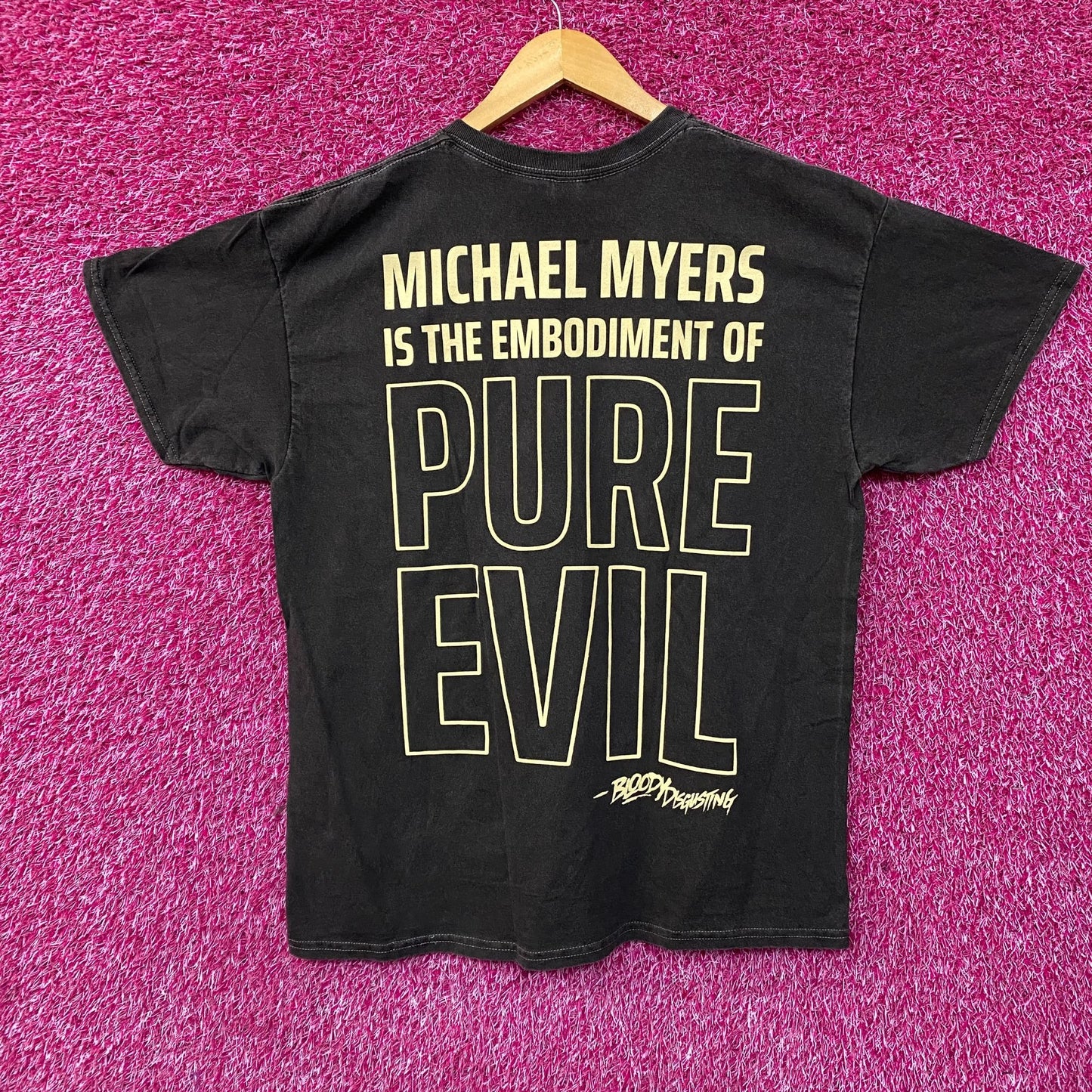 Bloody Disgusting John Carpenter's Halloween Micheal Myers T-Shirt Large