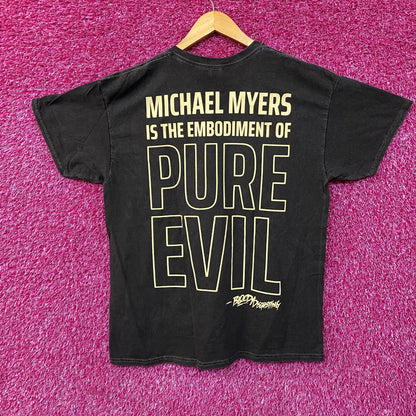 Bloody Disgusting John Carpenter's Halloween Micheal Myers T-Shirt Large