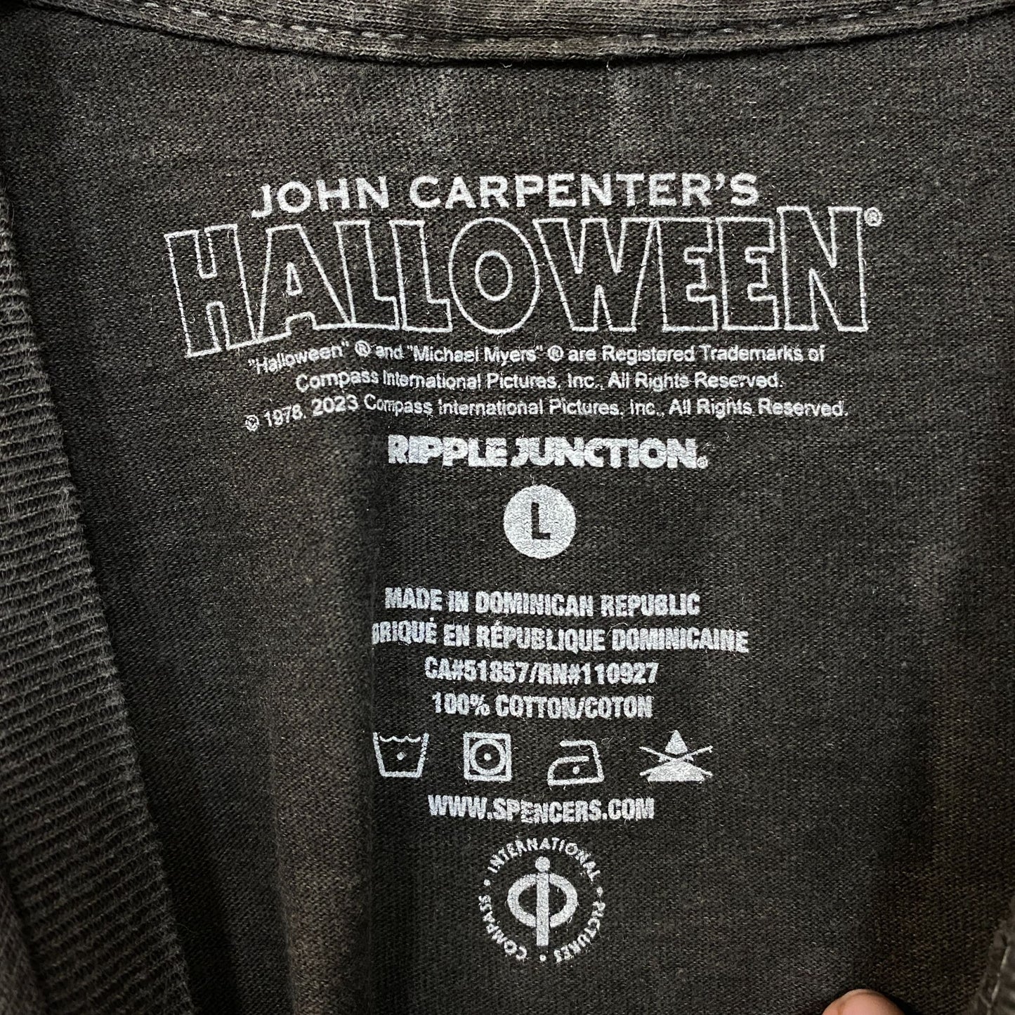 Bloody Disgusting John Carpenter's Halloween Micheal Myers T-Shirt Large