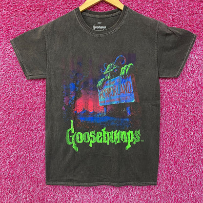 Goosebumps Welcome to Horrorland Graphic Design T-shirt Small