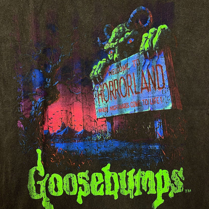 Goosebumps Welcome to Horrorland Graphic Design T-shirt Small
