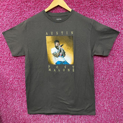 Post Malone Austin If Y'all Weren't Here, I'd Be Crying 2023 Tour Graphic T-shirt Medium