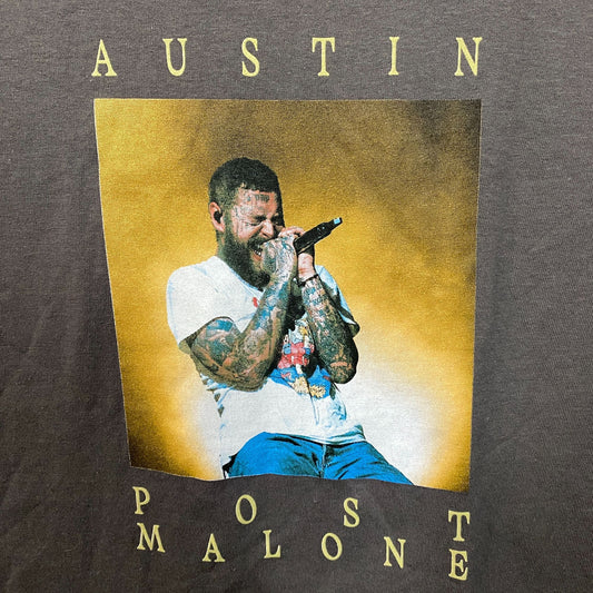Post Malone Austin If Y'all Weren't Here, I'd Be Crying 2023 Tour Graphic T-shirt Medium
