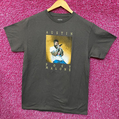 Post Malone Austin If Y'all Weren't Here, I'd Be Crying 2023 Tour Graphic T-shirt Medium