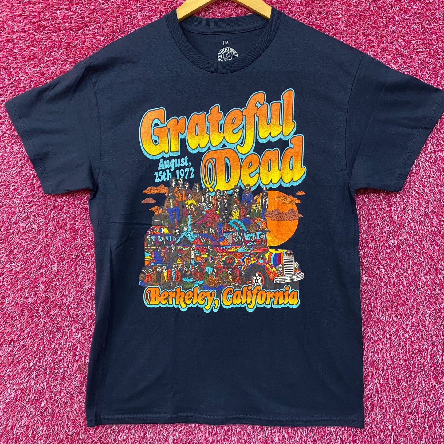 Grateful Dead Berkley California Concert T-Shirt Medium