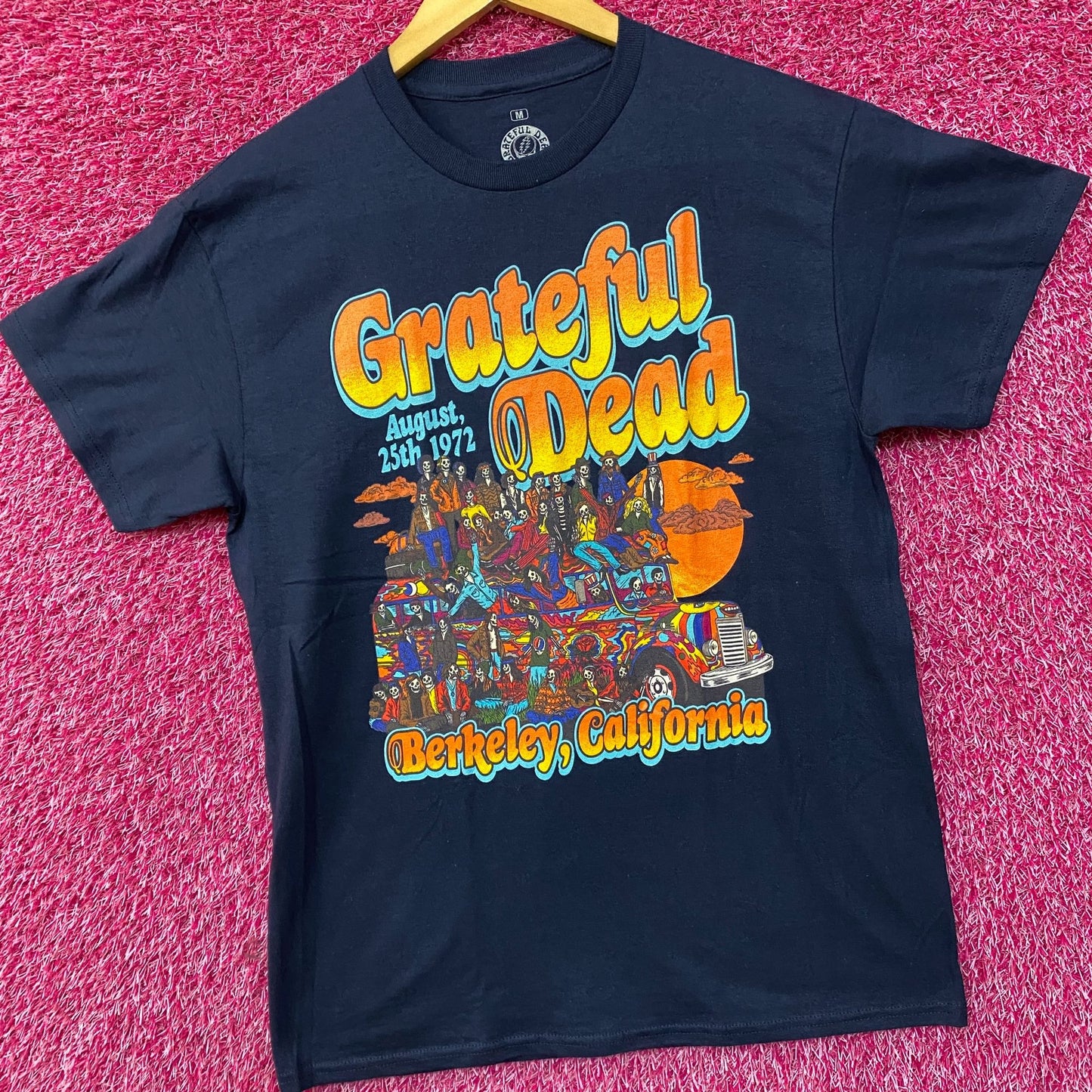 Grateful Dead Berkley California Concert T-Shirt Medium