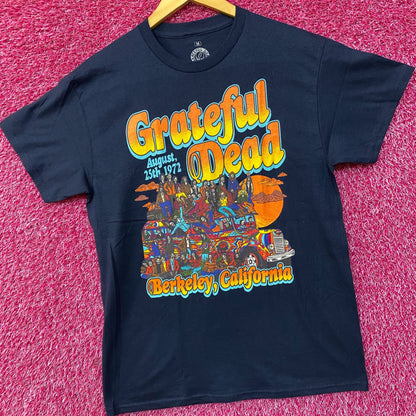 Grateful Dead Berkley California Concert T-Shirt Medium