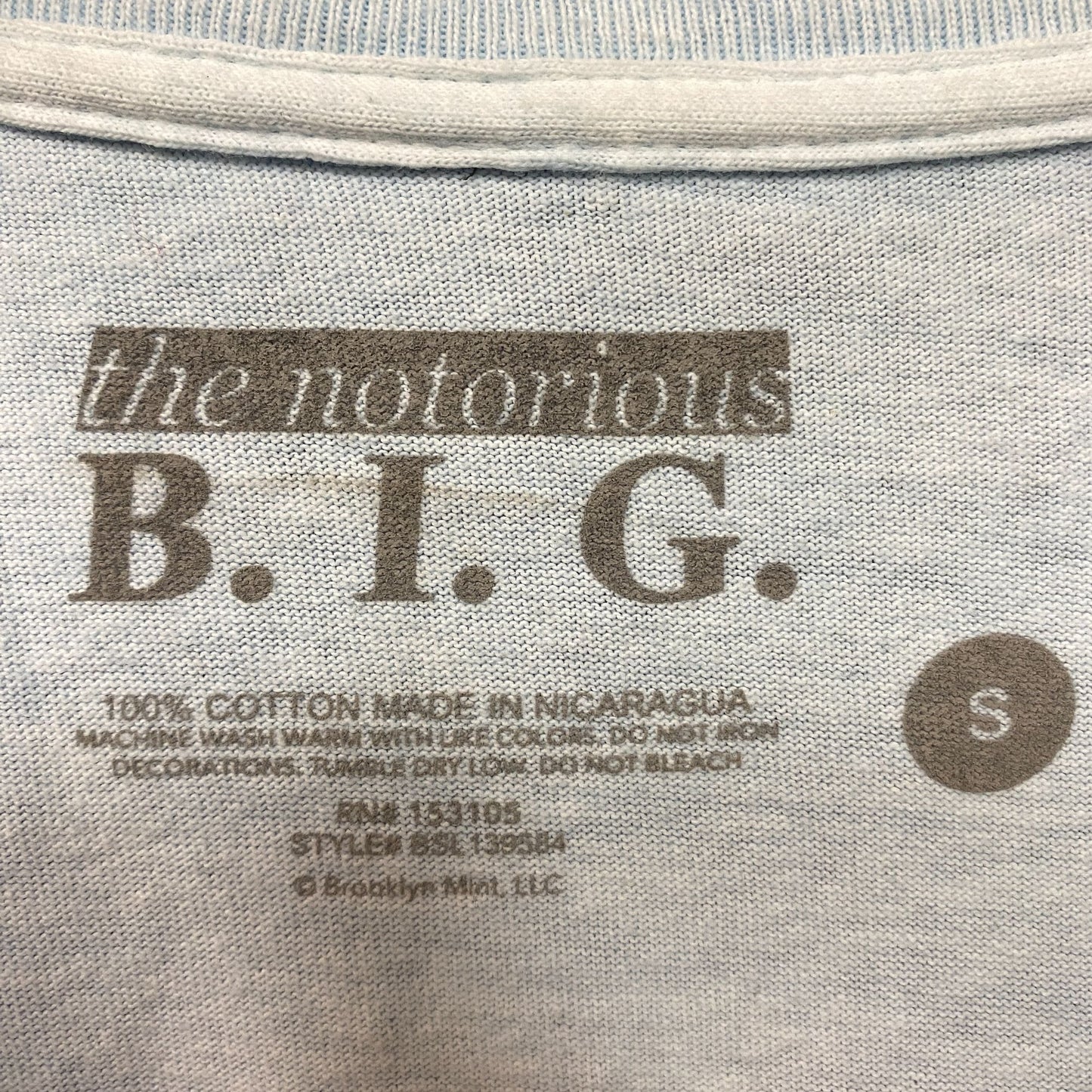 The Notorious B.I.G. It Was All A Dream T-shirt Small