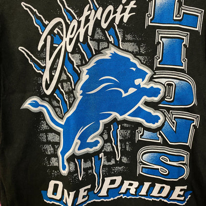Junk Food Clothing Detroit Lions "One Pride" Vintage-Style T-Shirt XS