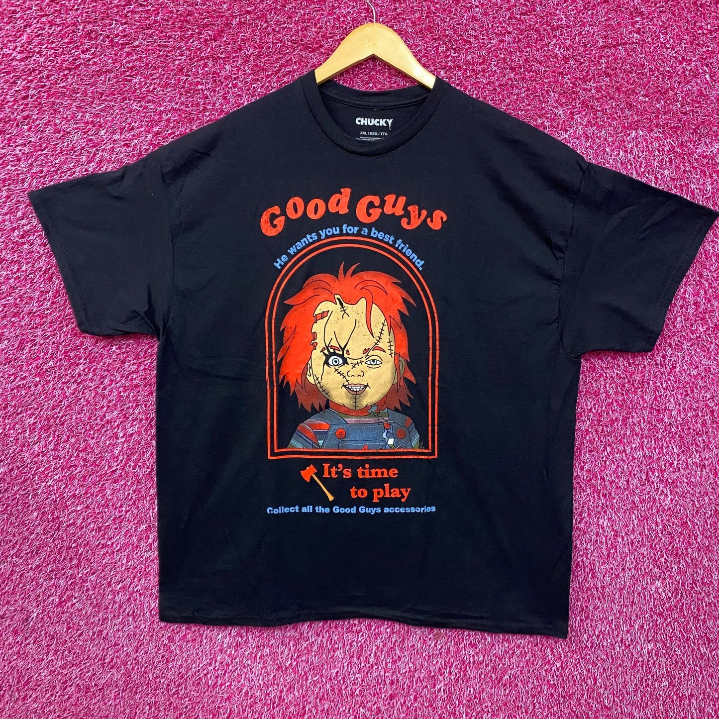 Child's Play Chucky Good Guys Horror T-Shirt 2XL
