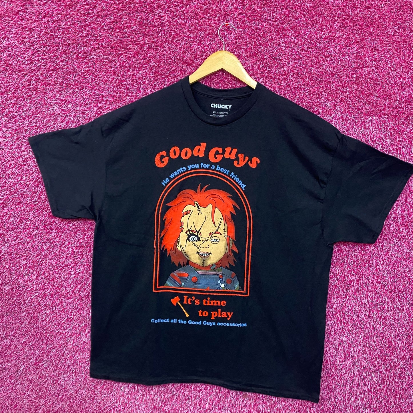 Child's Play Chucky Good Guys Horror T-Shirt 2XL
