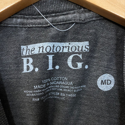 The Notorious B.I.G. Biggie Smalls Life After Death Tour Sleeveless Crop Tee Medium