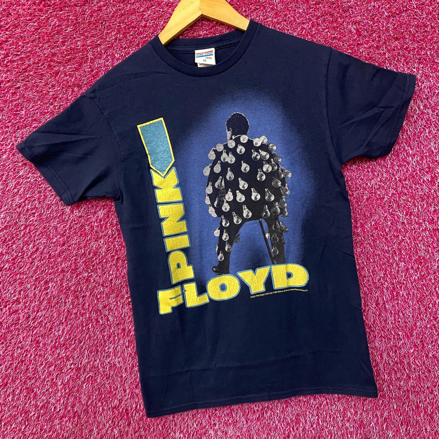 Junk Food Pink Floyd Delicate Sound of Thunder T-Shirt Extra Small