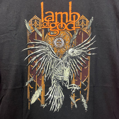 Lamb Of God Crow Black T-Shirt Large