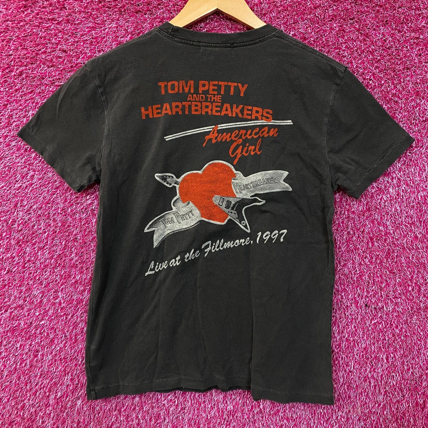 Junk Food Tom Petty & The Heartbreakers Live In Concert Flea Market Tee XS