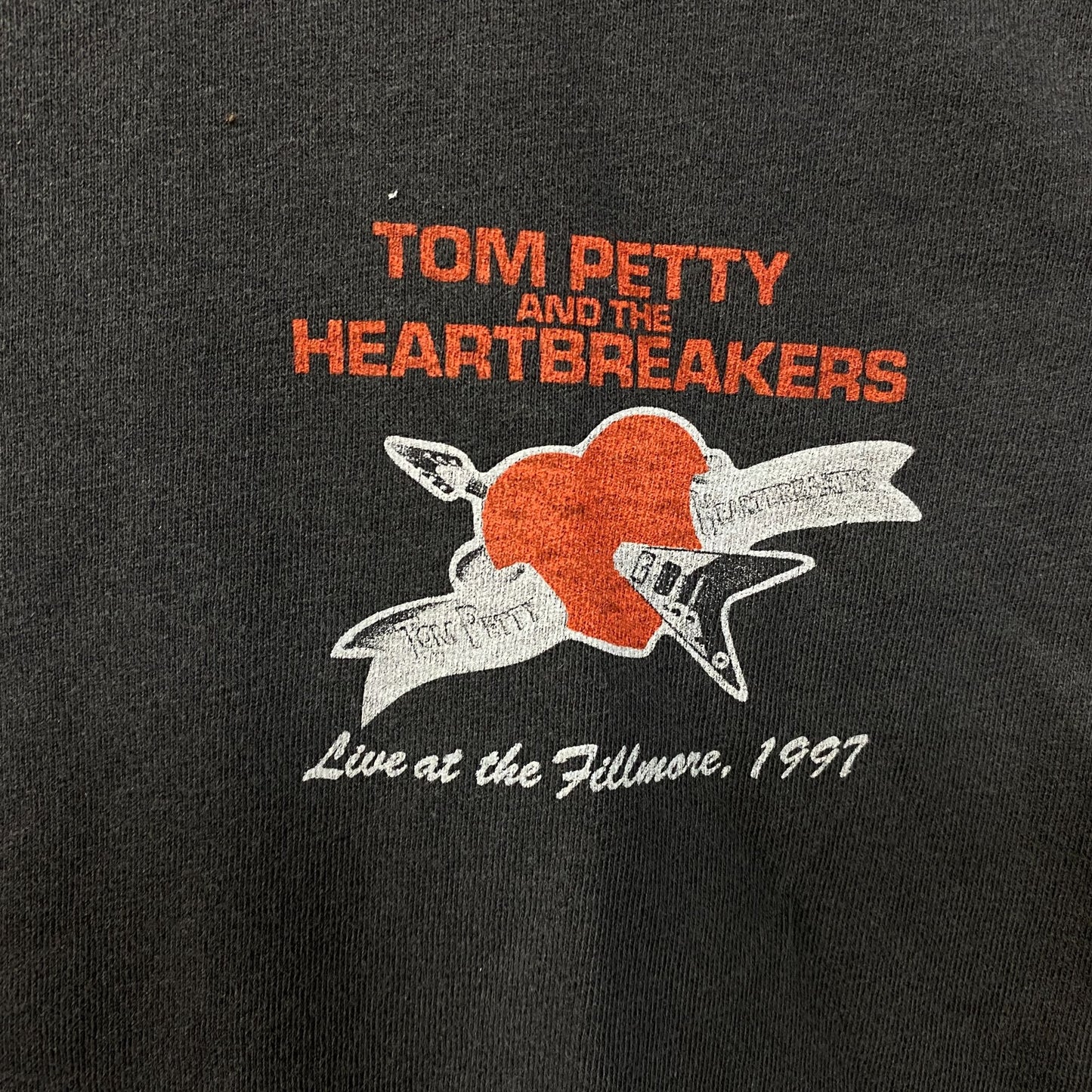 Junk Food Tom Petty & The Heartbreakers Live In Concert Flea Market Tee XS