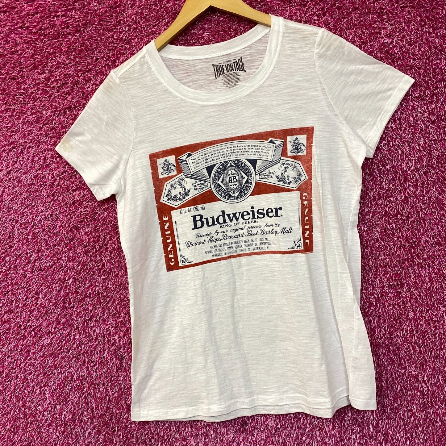 World Renowned Budweiser King Of Beers T-Shirt 1X