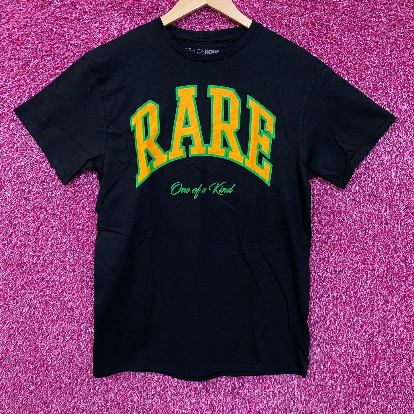 Fashion Nova One Of A Kind Varsity Graphic Tee Medium