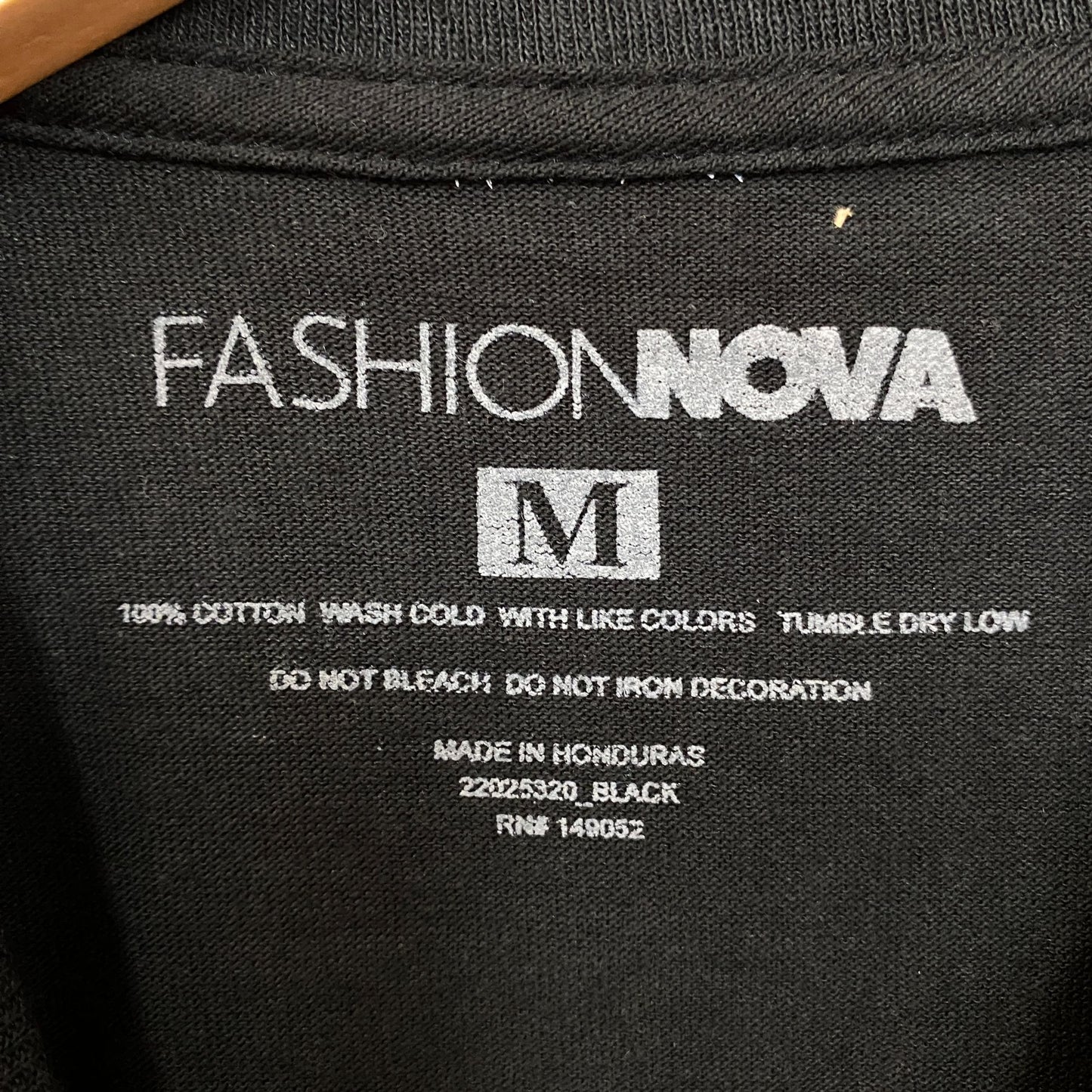 Fashion Nova One Of A Kind Varsity Graphic Tee Medium