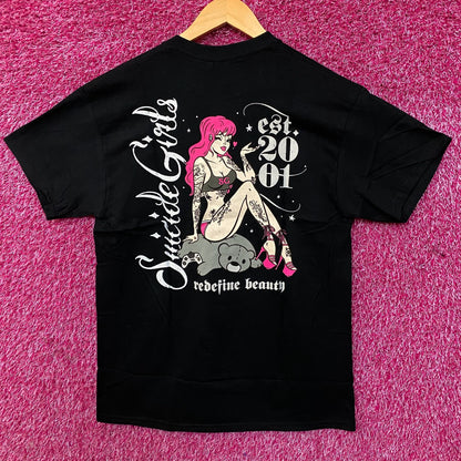 SuicideGirls "Redefine Beauty" Graphic T-Shirt Medium