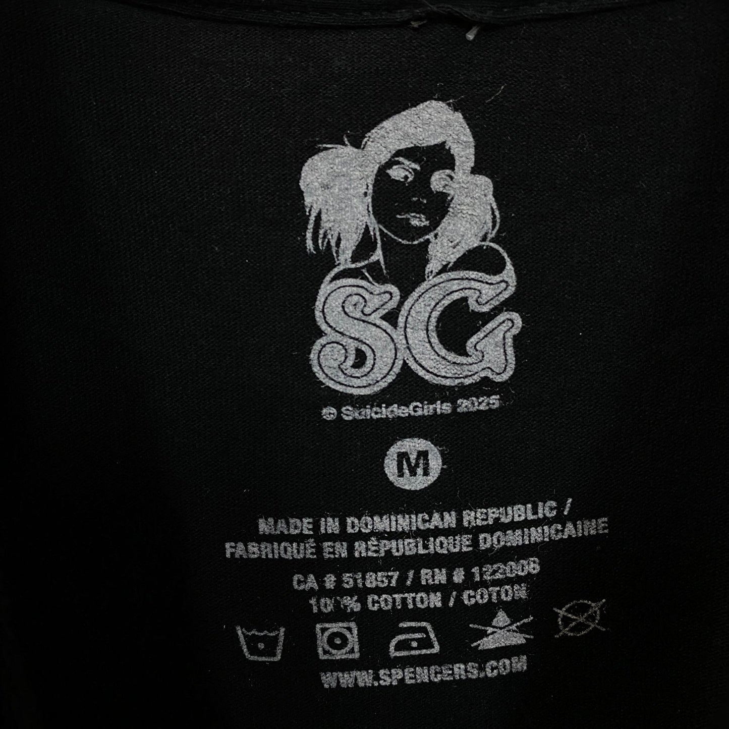 SuicideGirls "Redefine Beauty" Graphic T-Shirt Medium