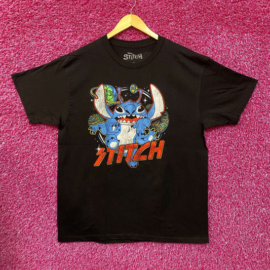 Disney Lilo and Stitch Stitch Planets Experiment 626 T-Shirt XL