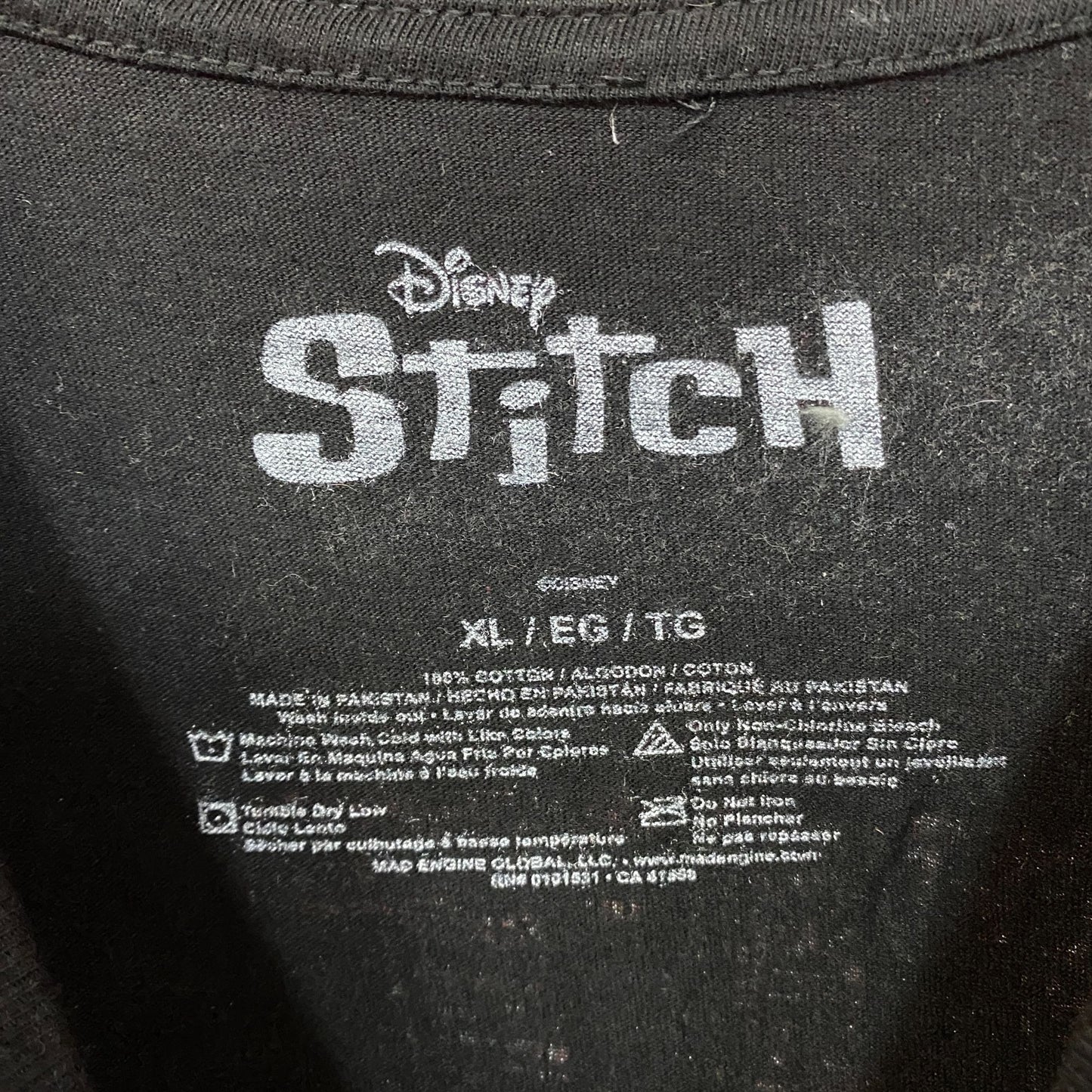 Disney Lilo and Stitch Stitch Planets Experiment 626 T-Shirt XL