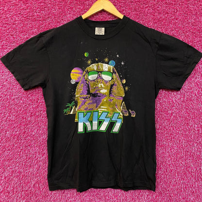 Kiss Hot In The Shade Album Cover Art Glam Metal T-Shirt Large